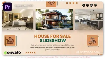 House For Sale - Promotion Presentation Premiere Pro template preview