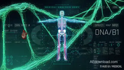 HUD Medical Pack Video Displays template preview