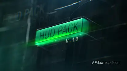 HUD Pack v1.0 Video Displays template preview