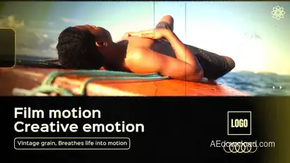 Vintage Film Pulse Openers template preview