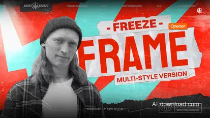 Freeze Frame Openers template preview