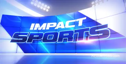 Impact Sports Motion Broadcast Package Video Displays template preview