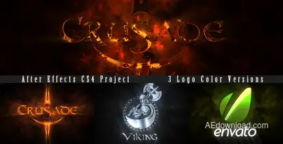 Incandescent Epic Reveal Video Displays template preview