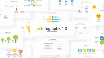 Infographic 1.0 Video Displays template preview