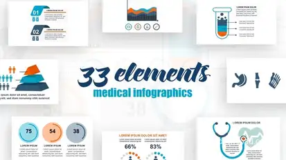 Infographics Vol.22 Video Displays template preview