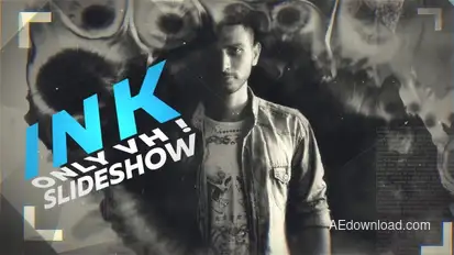 Ink Promo Video Displays template preview