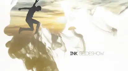Ink Slideshow | 12 Transitions Video Displays template preview