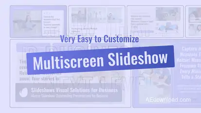 Innovative Medical Presentation MOGRT Premiere Pro template preview
