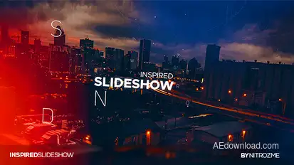 Inspired Slideshow Premiere Pro template preview