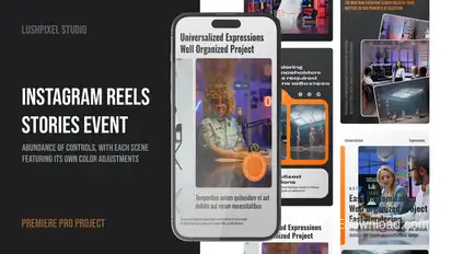Instagram Reel Premiere Pro Mogrt Premiere Pro template preview