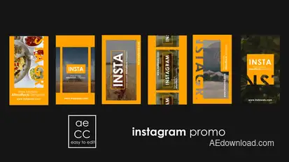 Instagram Reels 5 Premiere Pro template preview