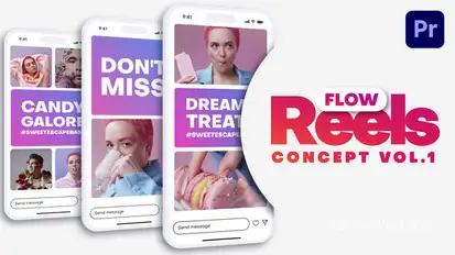 Instagram Reels, TikTok Post, Short Stories - Vol. 01 Premiere Pro template preview