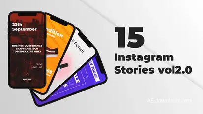 Instagram Stories Collection Vol2.0 Video Displays template preview