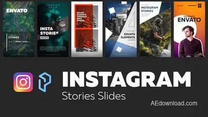 Instagram Stories Slides Vol. 3 Video Displays template preview