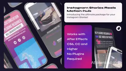Instagram Vertical Online Course Promo Mogrt Premiere Pro template preview
