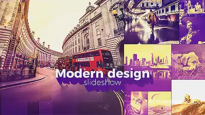 Intro Video Displays template preview