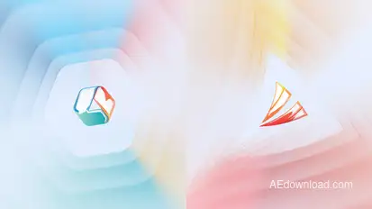 Logo Intro Premiere Pro template preview