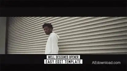 Intro Package Video Displays template preview