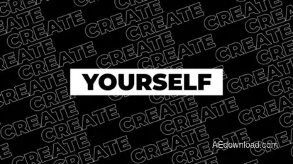 Kinetic Title Animation | MOGRT Premiere Pro template preview