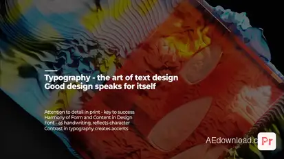 Kinetic Typographics | Pr Modern Titles Premiere Pro template preview