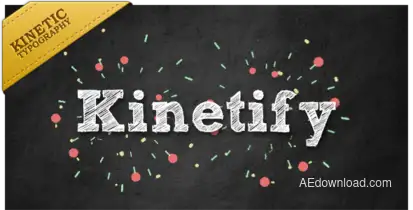 Kinetify, sends a happy message. Video Displays template preview