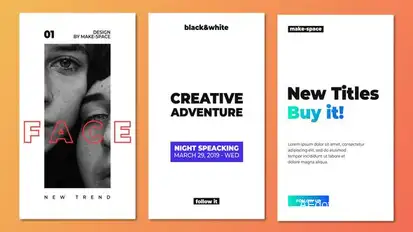 Latter Day Stories Video Displays template preview