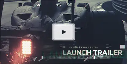 Launch Trailer Video Displays template preview