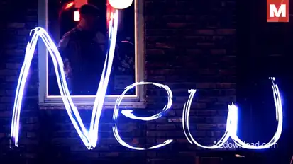 Light Titles Video Displays template preview