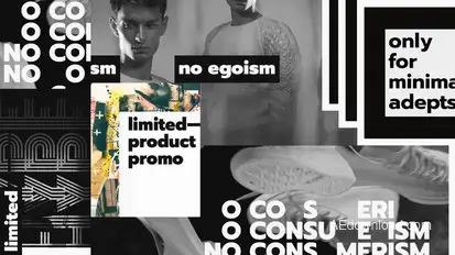 Limited — Product Promo Video Displays template preview