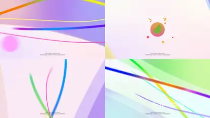 Logo Reveal - Corporate Lines Premiere Pro template preview