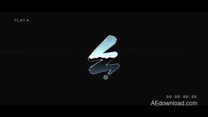 Logo Reveal Video Displays template preview