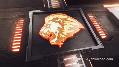 Logo Transition 2 Video Displays template preview