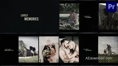 Lovely Memories for Premiere Pro Premiere Pro template preview
