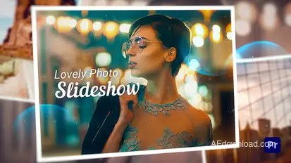 Lovely Photo Slideshow Premiere Pro template preview
