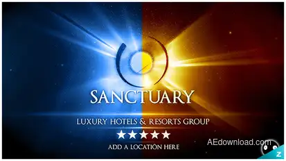 Luxury Hotels & Resort Showcase Video Displays template preview