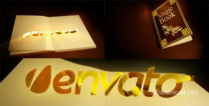 Magic Book Video Displays template preview