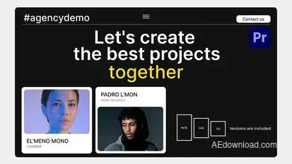 Marketing Agency Promo for Premiere Pro Premiere Pro template preview
