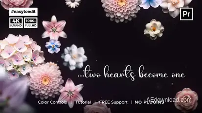 Marriage Invitation Premiere Pro template preview