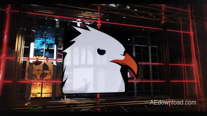 Mechanic Logo Video Displays template preview