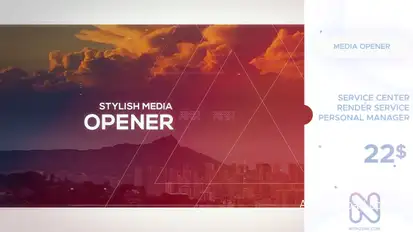 Media Opener Video Displays template preview