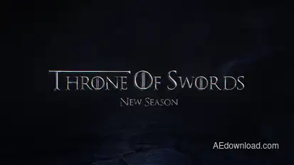 Medieval Cinematic Teaser Titles Video Displays template preview