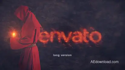 Medieval Monk Logo Video Displays template preview