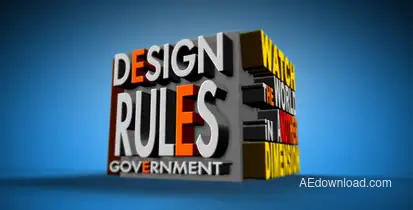 Megaton Typographic Video Displays template preview