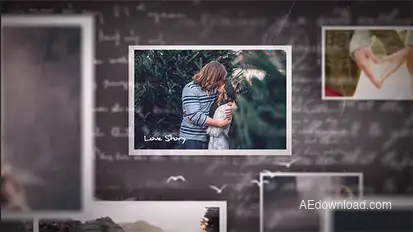 Memories of Moments Video Displays template preview