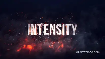 Metal Action Titles Video Displays template preview