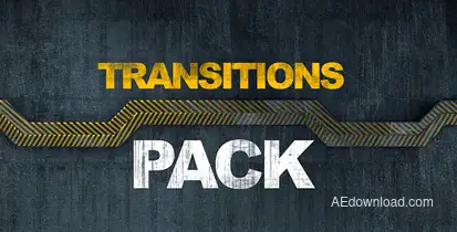Metal Transitions Pack Video Displays template preview
