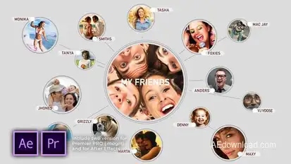 Micro Slide Show Logo Reveal Video Displays template preview