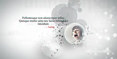 Mind Video Displays template preview