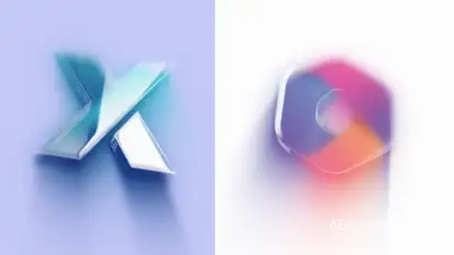 Minimal Clean Logo | MOGRT Premiere Pro template preview