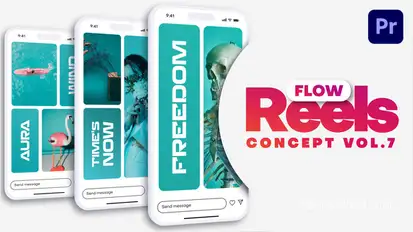 Minimal Instagram Reels - Vol. 07 Premiere Pro template preview